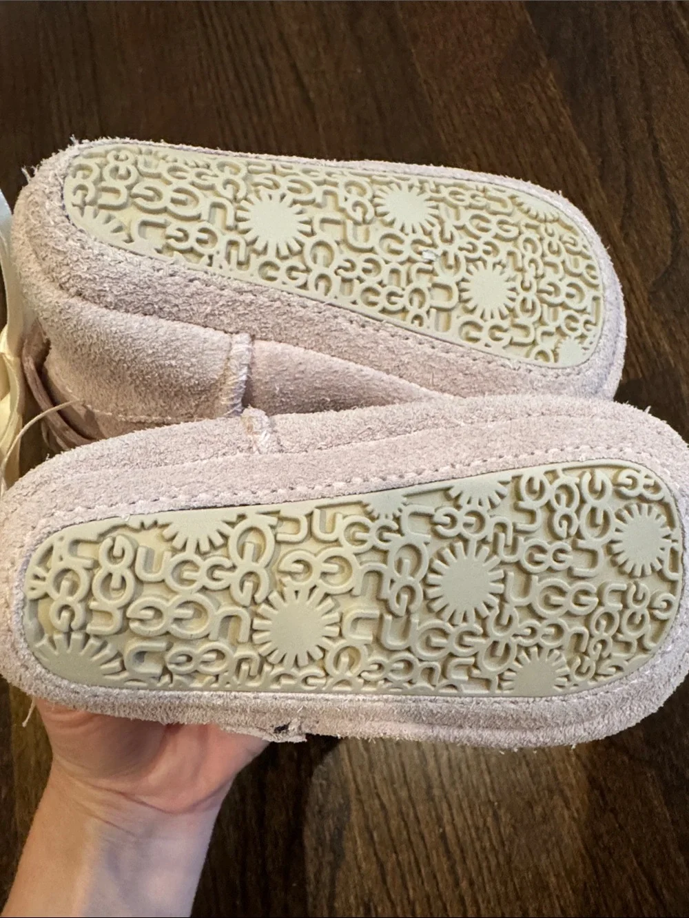 UGG Jesse Bow Baby Boots Pink Size 2/3
